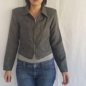 Y2K All That Jazz Gray‎ Jacket